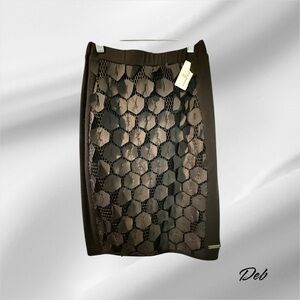 NOR Denmark Geometric Overlay Skirt